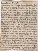 Kenny, EdwardRobertJr
